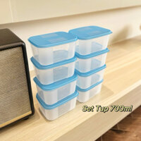 Set 4 hộp TUPPERWARE đông 750ml ( TUP TRUNG )