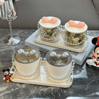 Set 4 Khay Mứt Tết Hộp Đựng Bánh Kẹo Tết Khay Bánh Kẹo Tết Hộp Đựng Mứt Tết Hộp Mứt Tết Hemi Home - DBK03
