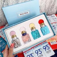Set 4 lọ Nước hoa Miu Miu Eau De Parfum