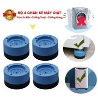 Set 4 miếng chân đế chống rung cho Máy Giặt