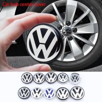 Set 4 Nắp Đậy Trục Bánh Xe Ô Tô 56 / 58 / 60 / 65 / 66 / 70 / 76MM Cho VW GTI Jetta Tiguan Golf 8 POLO Passat B5