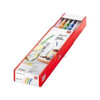 Set 4 ống hút thủy tinh màu sắc kèm chổi Zwilling 23cm