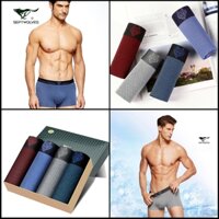 Set 4 quần boxer nam kháng khuẩn Septwolves 97054 cao cấp
