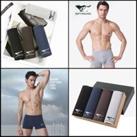 Set 4 quần boxer nam kháng khuẩn Septwolves D3315 cao cấp