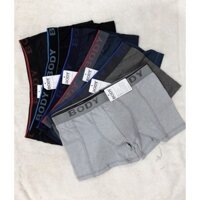 SET 4 QUẦN LÓT NAM BOXER COTTON BODY THOÁNG MÁT