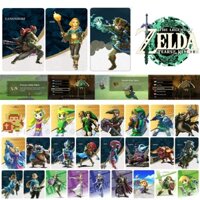 Set 40 Thẻ game zelda tears of the kingdom ganondorf switch amiibo nfc