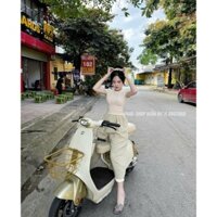 set 45-60kg, set bộ gân tâm quần đũi hoa, hottrend gân tâm quần dài áo tay ngắn