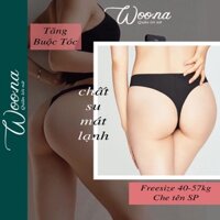 Set 5, 10 quần lọt khe nữ sexy đúc su không đường may Freesize từ 40 - 57kg.