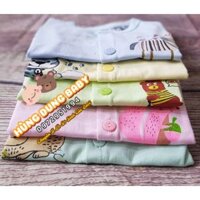 Set 5 Áo Carter sơ sinh ( cotton 100% co danz 2 chiều )