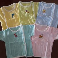 Set 5 áo cộc tay sơ sinh