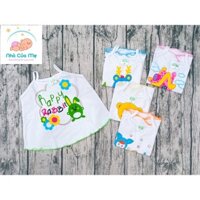 Set 5 áo dây bé gái chất cotton đẹp