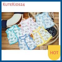 Set 5 áo khỉ sơ sinh cho bé