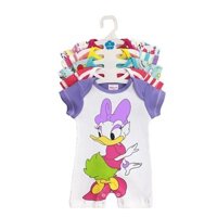 Set 5 Áo Liền Quần Tay Ngắn Cho Bé Gái Baby Wear ( Màu Ngẫu Nhiên )