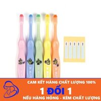 Set 5 bàn chải đánh răng cho trẻ từ 3 đến 6 tuổi (kèm nắp đậy)