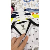 set 5 bộ body bé trai/ bé gái chất cotton