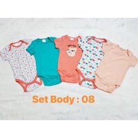 Set 5 bộ body cho bé hàng đẹp sản phẩm tốt với chất lượng độ bền cao và được cam kết sản phẩm y như hình