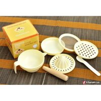 Sét 5 BỘ CHẾ BIẾN ĐỒ ĂN DẶM CHO BÉ