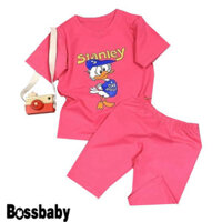 Sét 5 Bộ vịt Stanley ngắn tay,có nhiêu màu sắc cho bé ,đồ bô bé gái từ 6kg-29kg.BDBG31. -HY