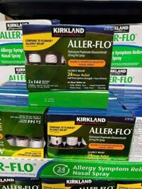 Set 5 chai Xịt trị viêm xoang Kirkland Aller-Flo 15.8ml