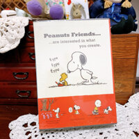 set 5 cuốn album đựng hình chó snoopy chính hãng peanuts