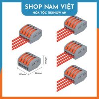 Set 5 Cút Nối Dây Điện KV774  PCT, Kẹp Nối Dây Điện Nhanh - 4 Cổng