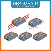Set 5 Cút Nối Dây Điện KV774  PCT, Kẹp Nối Dây Điện Nhanh - 3 vào 3 ra