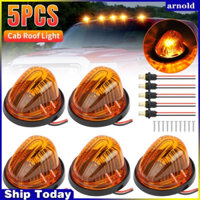 Set 5 Đèn Led Cảnh Báo 12v Gắn Nóc Xe Tải màu vàng