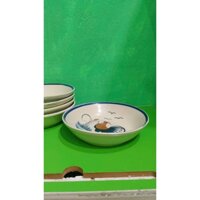 Set 5 dĩa ảo con gà sâu lòng 20 cm