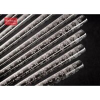 Set 5 đôi đũa inox mẫu hoa anh đào trắng