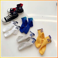 [Set 5 đôi] tất cao cổ cho bé trai, tất thể thao cho bé từ 2-15 tuổi - Shop Mẹ Sâu