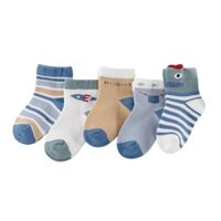 Set 5 đôi tất như hình size 9-12T/nữ