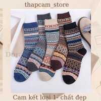 [SET 5 ĐÔI] TẤT THỔ CẨM M001 SIZE 36-40