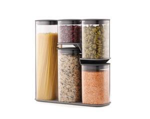 Set 5 hộp đựng đồ khô Joseph Joseph Podium 81071