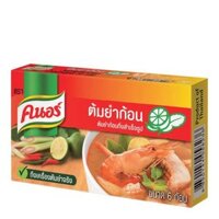 Set 5 hộp gia vị lẩu thái Knorr Tom Yum 72g (hộp 6 cube)