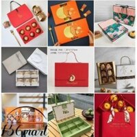 Set 5 Hộp Trung thu Mini 4-6 bánh (50-75gr) - Túi sang chảnh