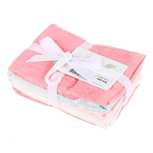 Set 5 khăn mặt sơ sinh Little Treasure