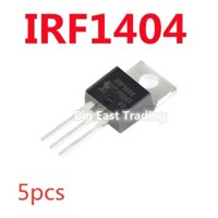 Set 5 Linh Kiện Bán Dẫn IRF1404PBF IRF1404 TO-220 Chất Lượng Cao