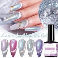 Set 5 màu mắt mèo ngọc hiệu XEIJAYI, sơn gel mắt mèo ngọc set 5 màu chai 8ml kèm nam châm vuông tròn