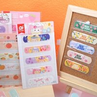 Set 5 miếng urgo K154 Urgo băng dán cá nhân hoạt hình tiện lợi bảo vệ vết thương