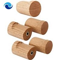 Set 5 Móc Gỗ Treo Áo Khoác Gắn Tường Chịu Tải Nặng