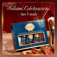 Set 5 Món Jamon Và Salami Tây Ban Nha, Thịt Heo Xông Khói, Quà Tết, Bepduc_19
