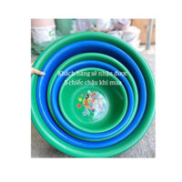 SET 5 MÓN THAU NHỰA, CHẬU NHỰA CAO CẤP GIA LONG 30,35,45,50,55cm HP