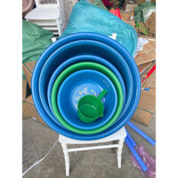 SET 5 MÓN THAU NHỰA ( tặng kèm 1 gáo múc nước), Rổ nhựa CHẬU NHỰA CAO CẤP GIA LONG  tiện ích
