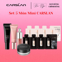 Set 5 Món Trang Điểm Mini CARSLAN Bộ Mẫu Thử Mỹ Phẩm Làm Đẹp Du Lịch Tiện Lợi