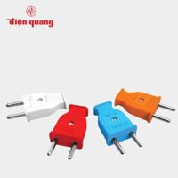 Set 5 Phích cắm Điện Quang ECO EP01 chân tròn, màu ngẫu nhiên