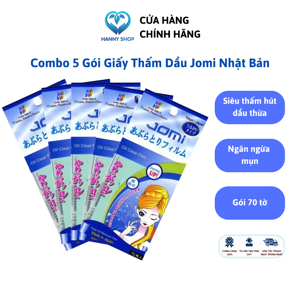 Set 5 Phim thấm dầu JOMI
