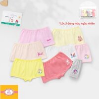 Set 5 Quần chip bé gái đùi Barbie size đại Nexxi shop Bé Thơ từ 5 6 7 8 9 10 12 tuổi từ 18kg đến 55kg