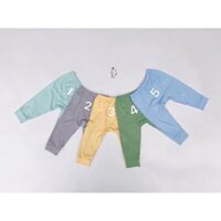 Set 5 quần dài thun lạnh Peekaboo cho bé