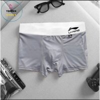 Set 5 quần lót boxer nam Li thun lạnh thoáng khí co giãn 4 chiều set 5 màu LI01
