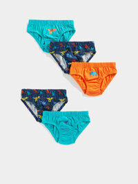 Set 5 quần lót cho bé trai họa tiết khủng long